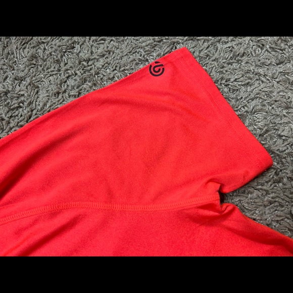 C9 Champion, Mens Neon Orange/Red Active Shirt, Large - Picture 3 of 5